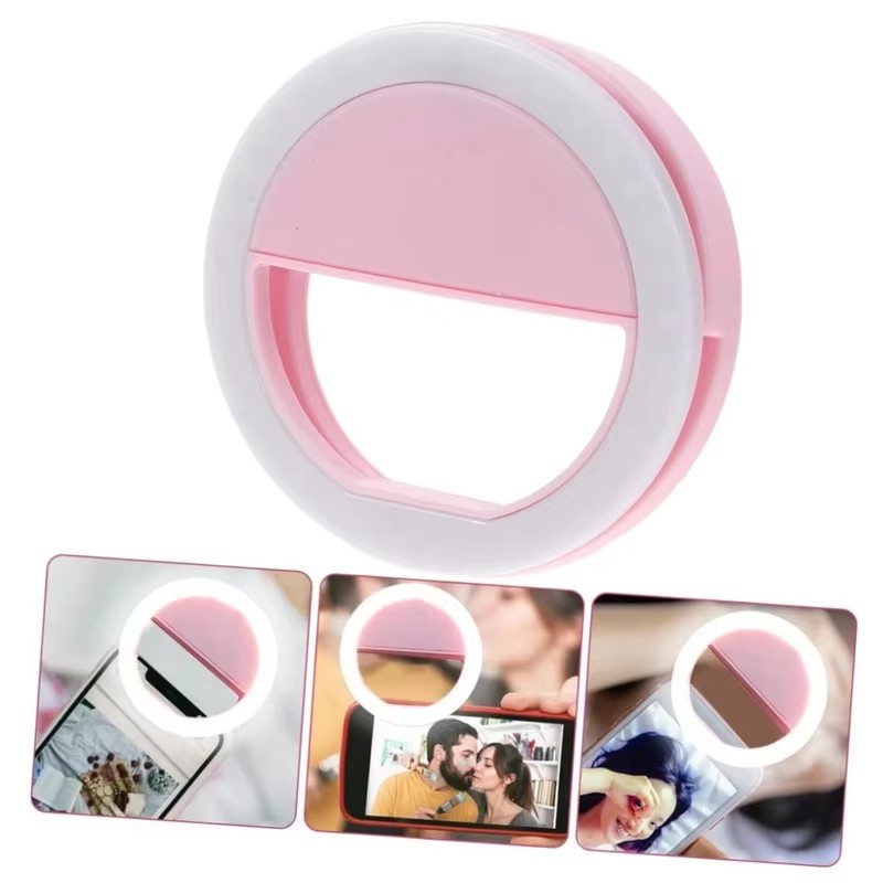 Photography Lighting Effects - 1-4pcs LED Selfie Ring Fill Light