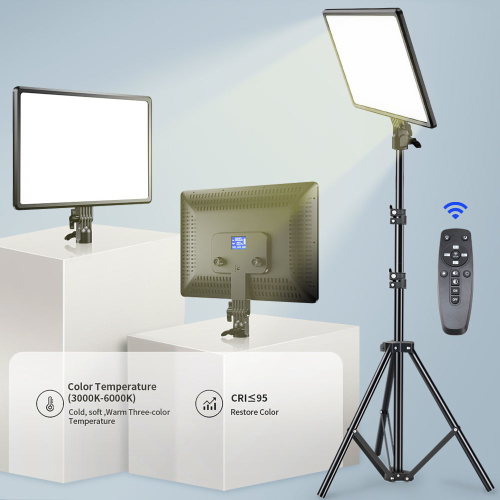 Photography Lighting Board - 10/14Inch LED Video Bảng Bi Màu
