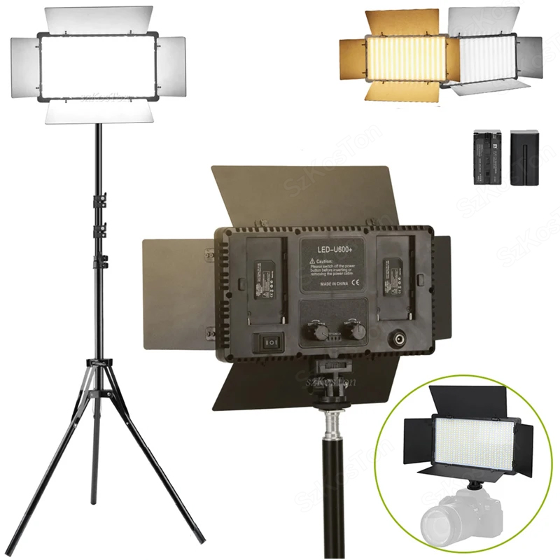 Photography Lighting Board - U800 U600 Đèn LED Chụp Ảnh