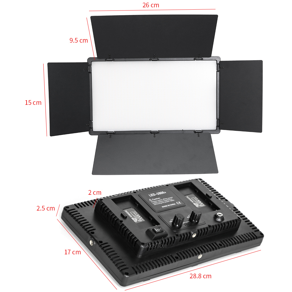 U800 LED Photo Studio Light fo - đánh giá và giá Photography Lighting Board