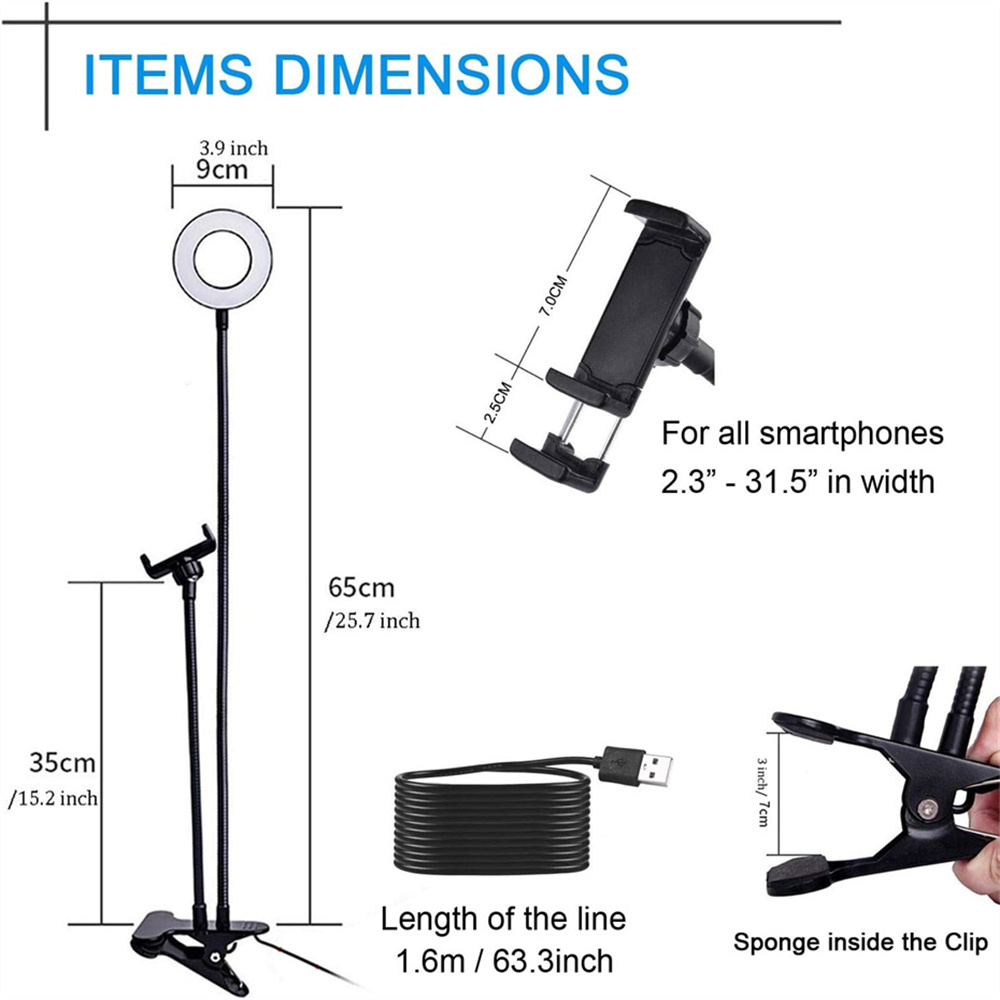 Universal Flexible Mobile Phon - đánh giá và giá Photography Lighting Effects