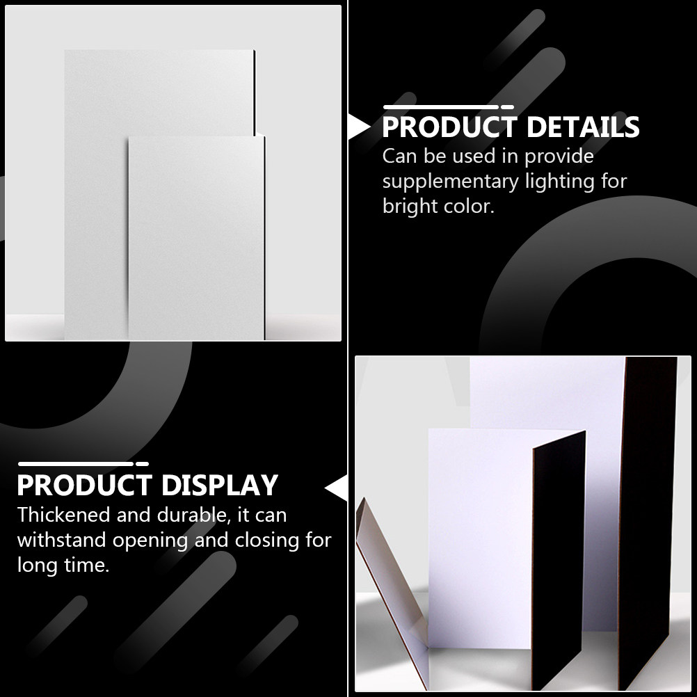 Black White Collapsible Reflec - đánh giá và giá Photography Lighting Board