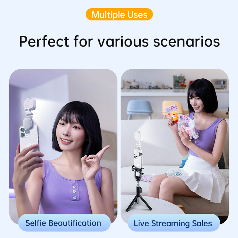 Portable LED Selfie Light Came - đánh giá và giá Photography Lighting Effects