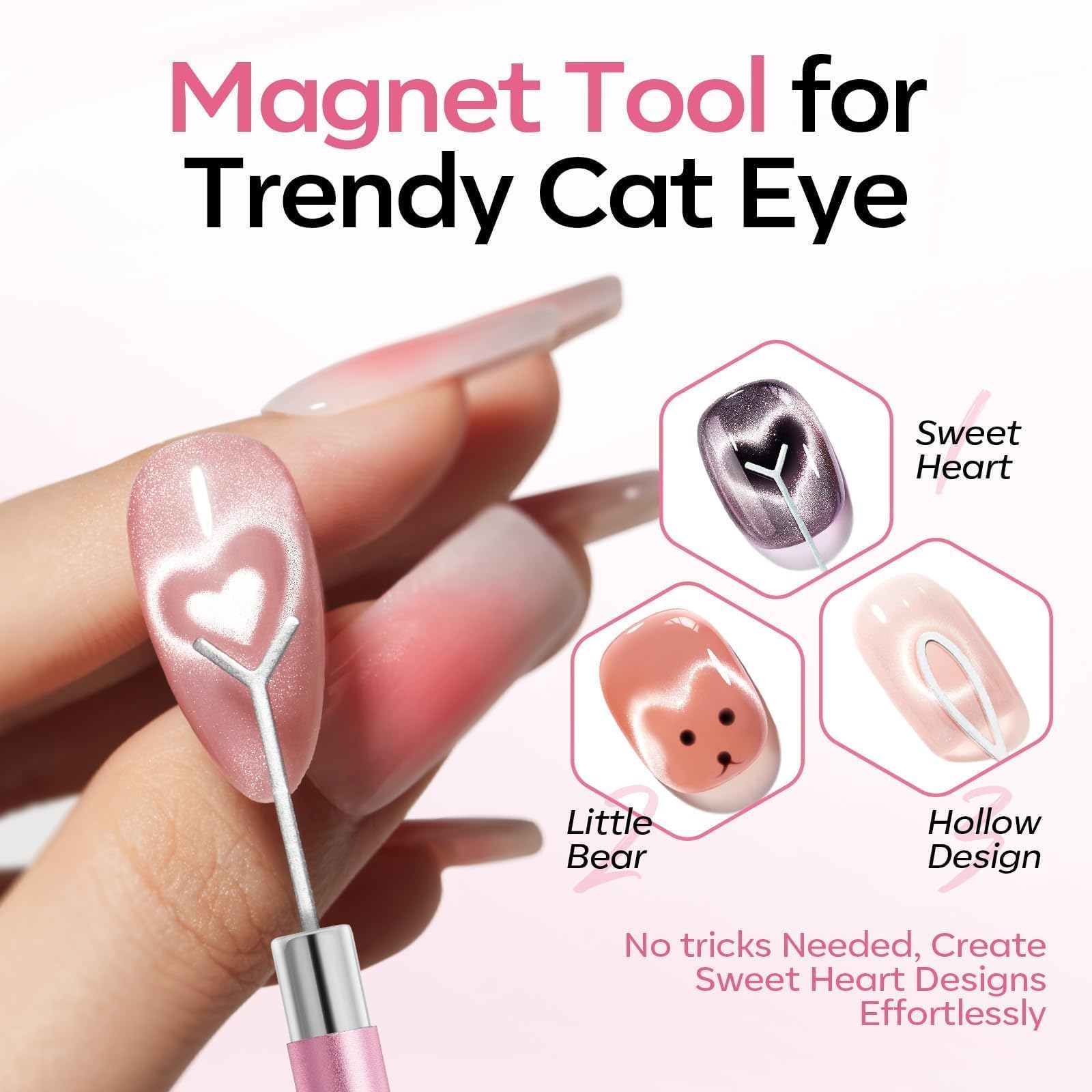 4pcs Cat Eye Nail Magnet Tool  - đánh giá và giá Photography Lighting Gels