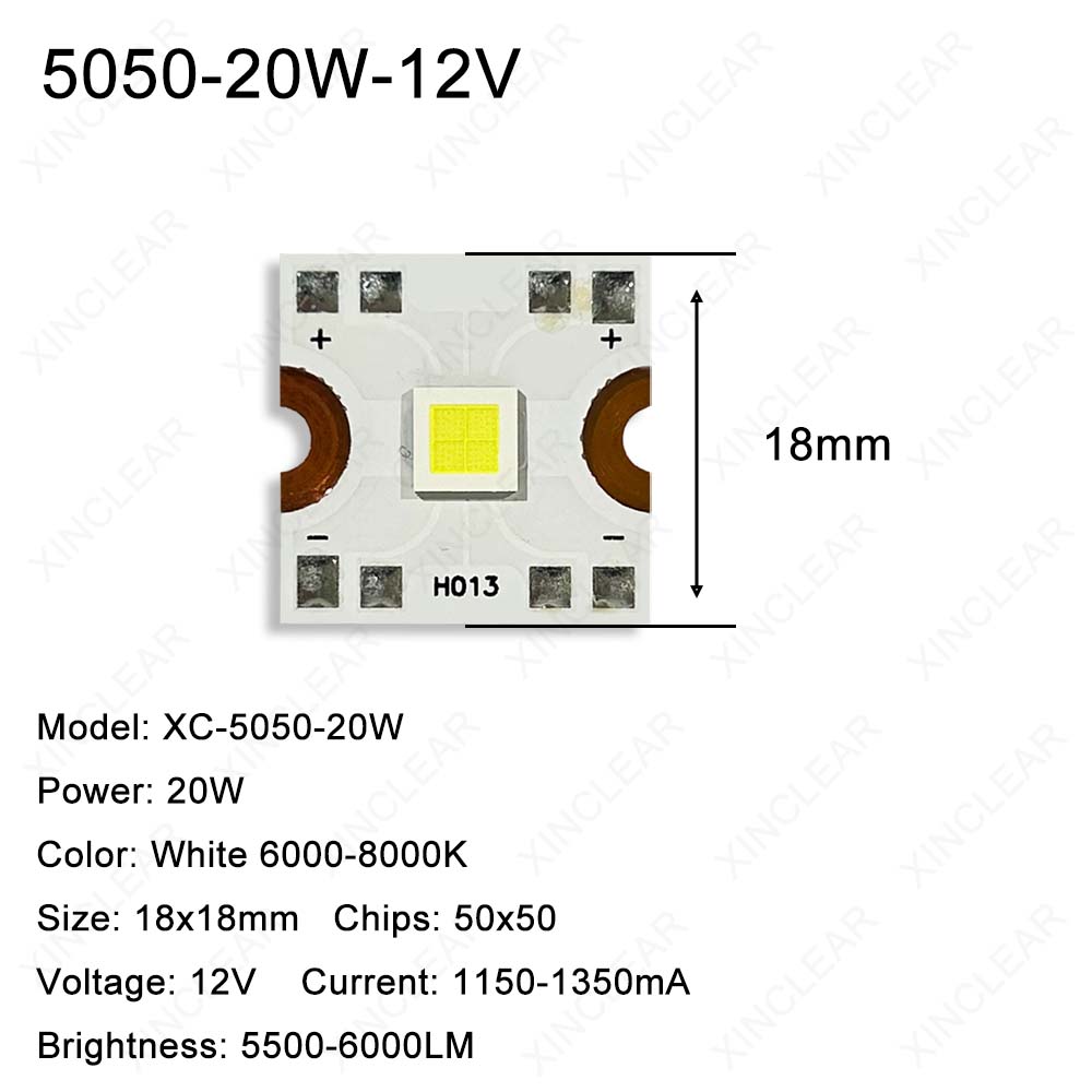 SMD 5050 7070 LED Chips 20W 45 - đánh giá và giá Photography Lighting Board