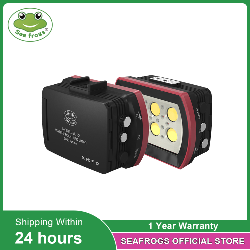 Seafrogs 40Meter Waterproof LE - đánh giá và giá Photography Lighting Brands