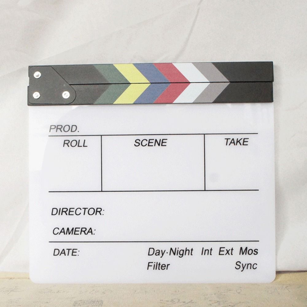 Acrylic Regisseur Scene Clappe - đánh giá và giá Photography Lighting Board