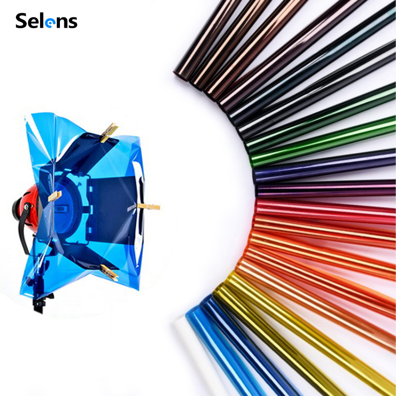 Selens 14 Colors 40*50cm Filte - đánh giá và giá Photography Umbrella Lighting Kit