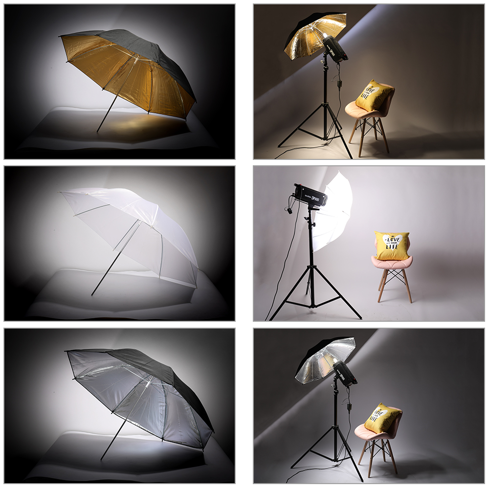 Photography Lighting Kit Umbre - đánh giá và giá Photography Umbrella Lighting Kit