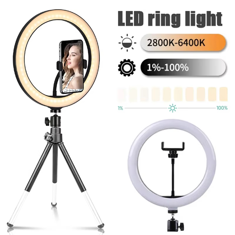 10 inch Selfie Ring Light Phot - đánh giá và giá Photography Lighting Tool