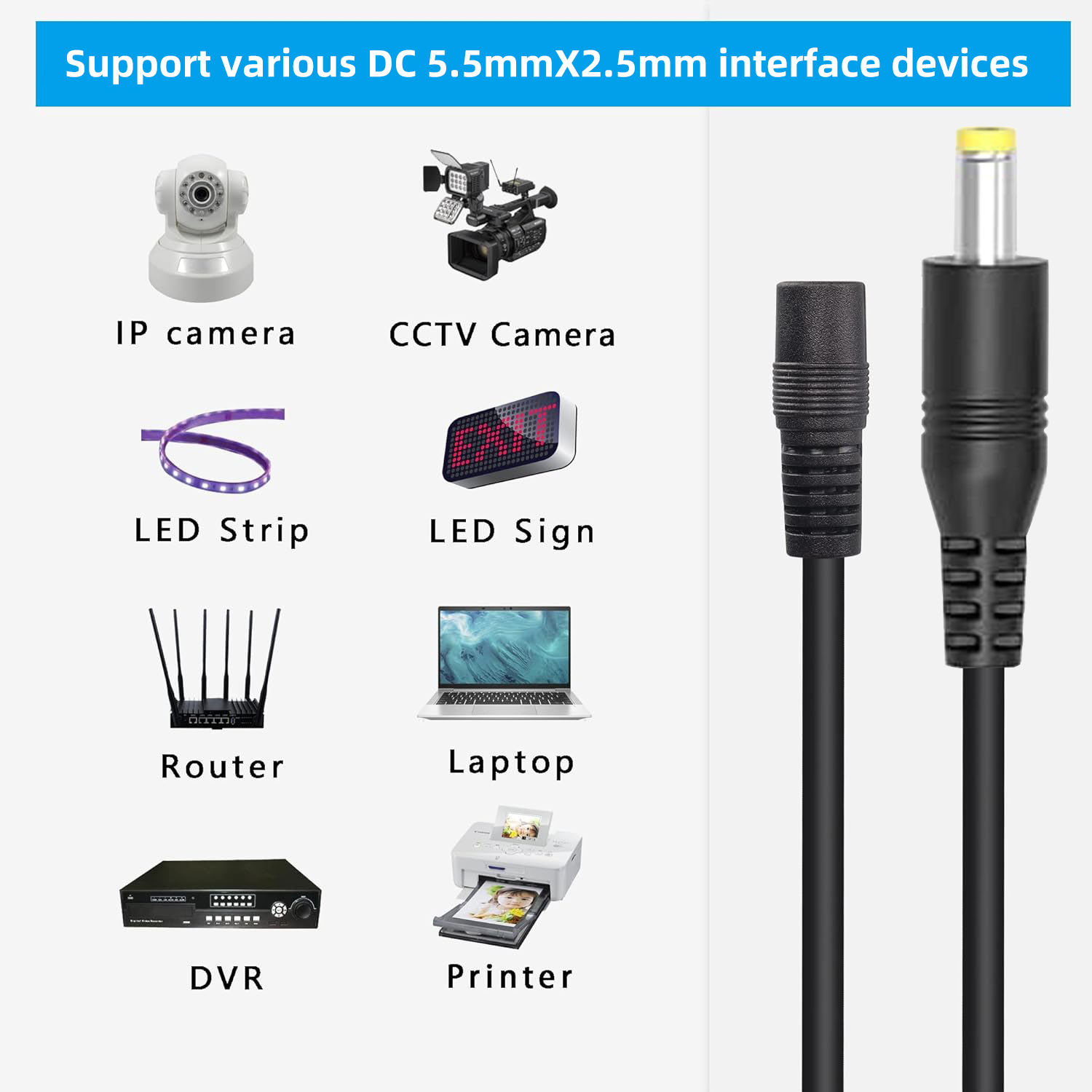 DC Cổng Kết Nối Cắm Cáp 5.5X2. - đánh giá và giá Photography Led Lighting Kit