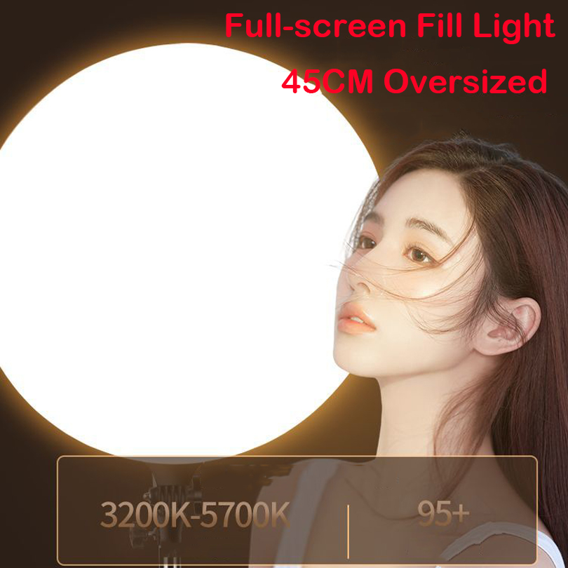 45CM Large Size LED Video Ligh - đánh giá và giá Photography Umbrella Lighting Kit