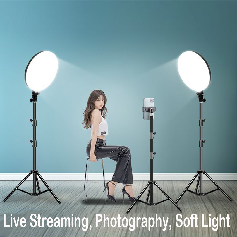 45CM Large Size LED Video Ligh - đánh giá và giá Photography Umbrella Lighting Kit