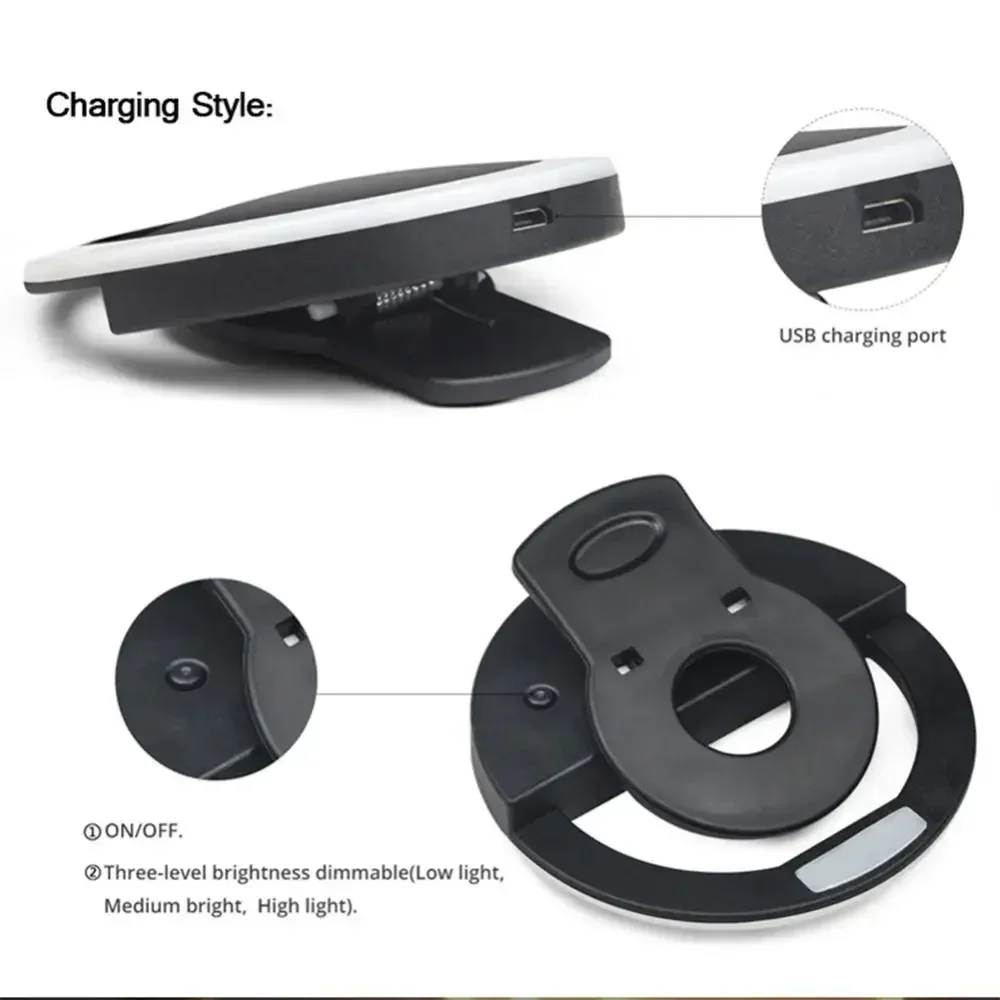 LED Selfie Ring Light Mobile P - đánh giá và giá Photography Lighting Effects