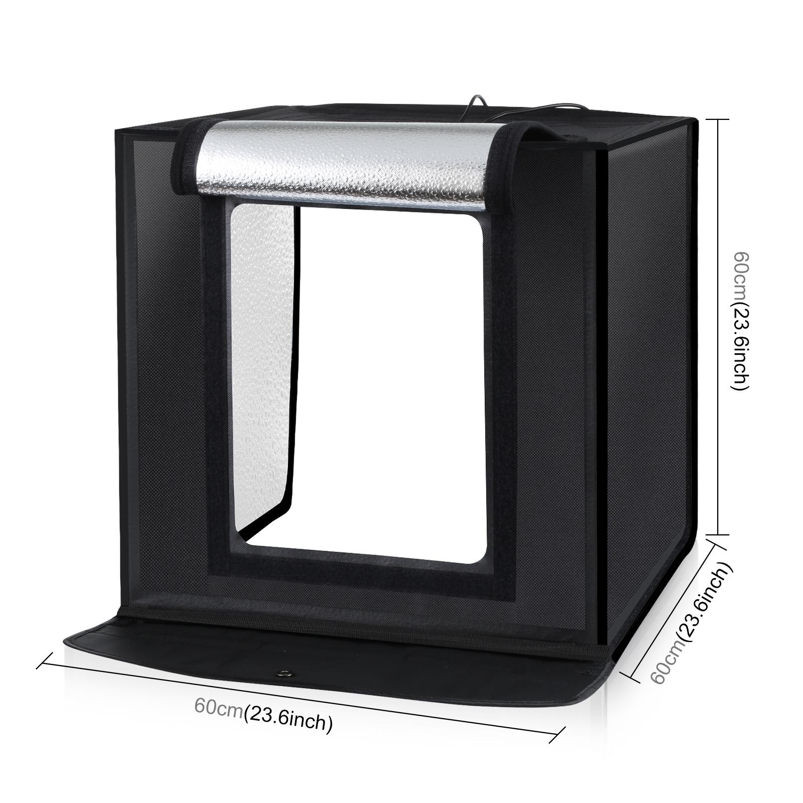 PULUZ 60cm Photo Studio Light  - đánh giá và giá Photography Led Lighting Kit