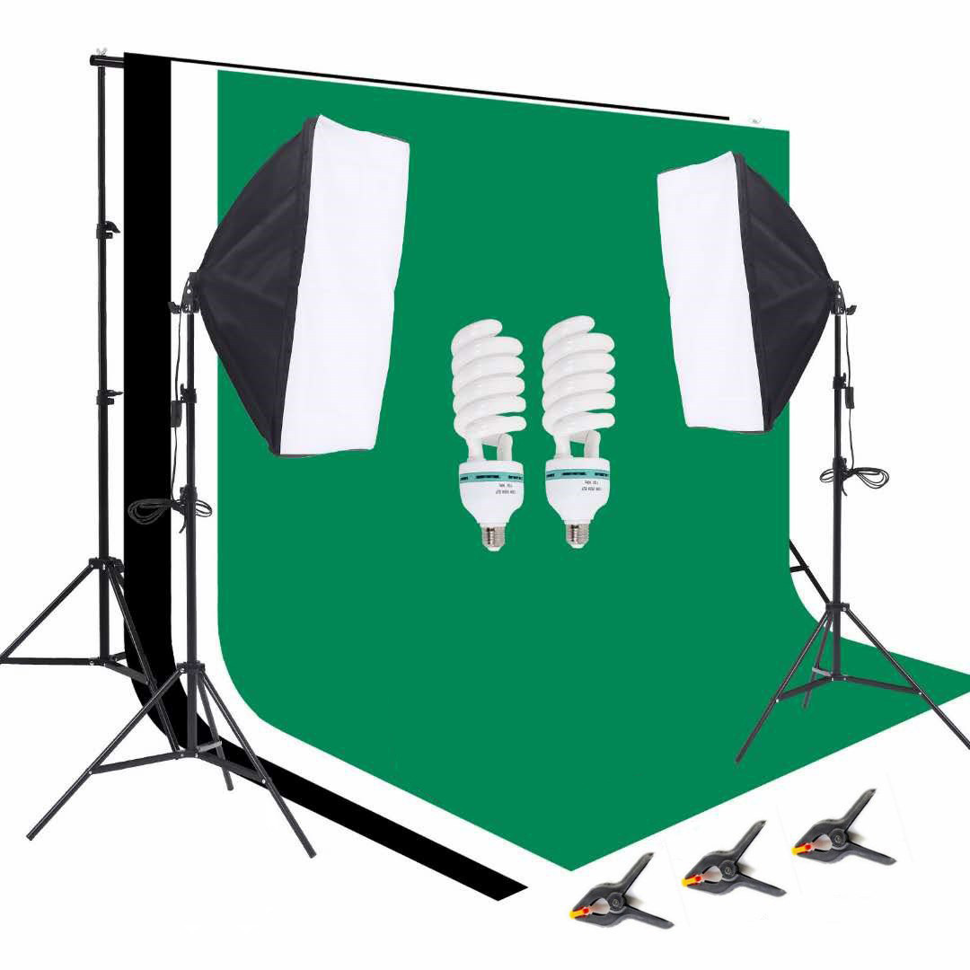 1 Photo Studio Equipment 2.6*3 - đánh giá và giá Photography Umbrella Lighting Kit