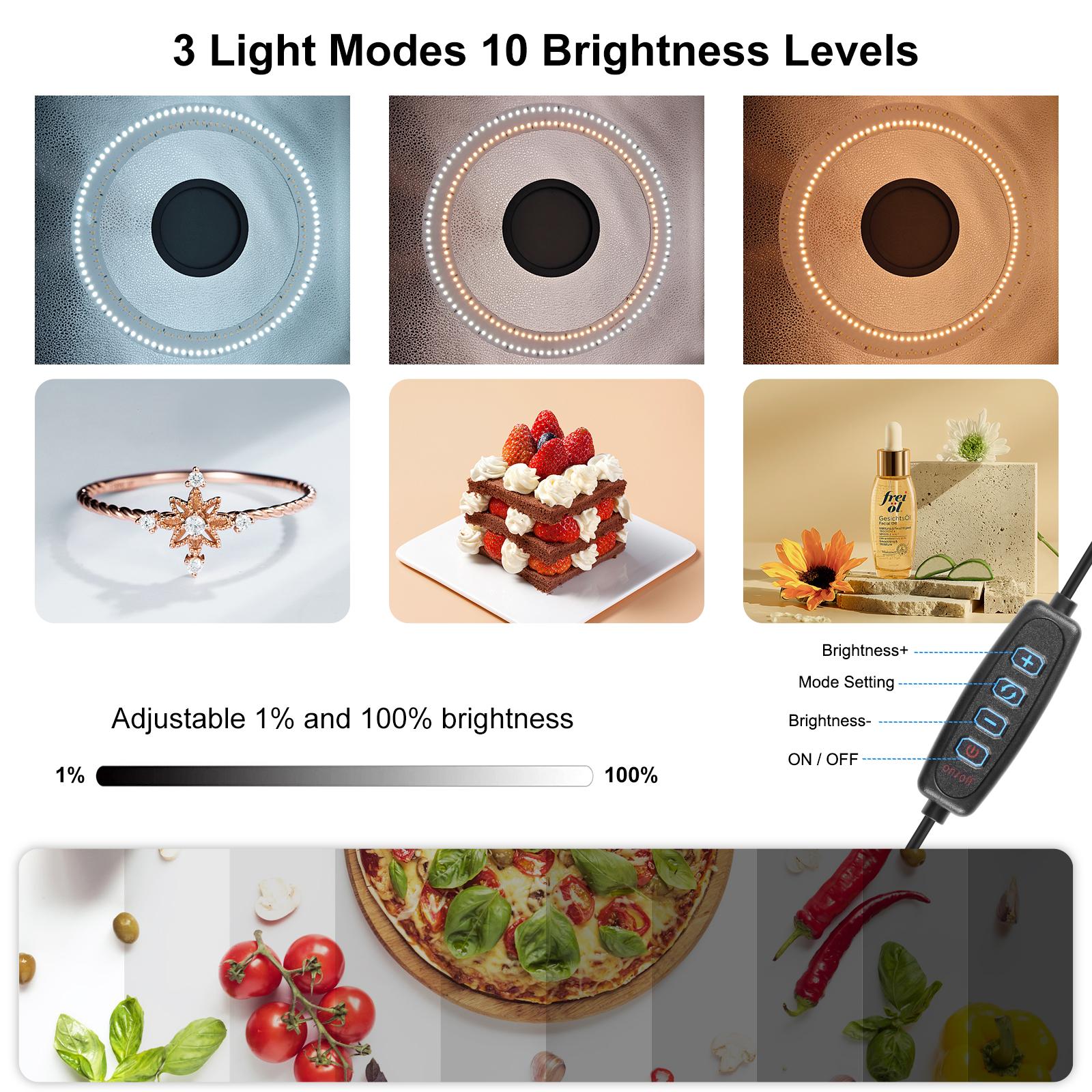 PULUZ 50cm Folding Portable Ri - đánh giá và giá Photography Lighting Types