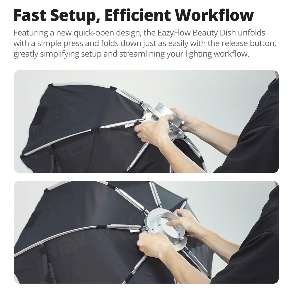 New Godox EazyFlow Beauty Dish - đánh giá và giá Photography Lighting Design