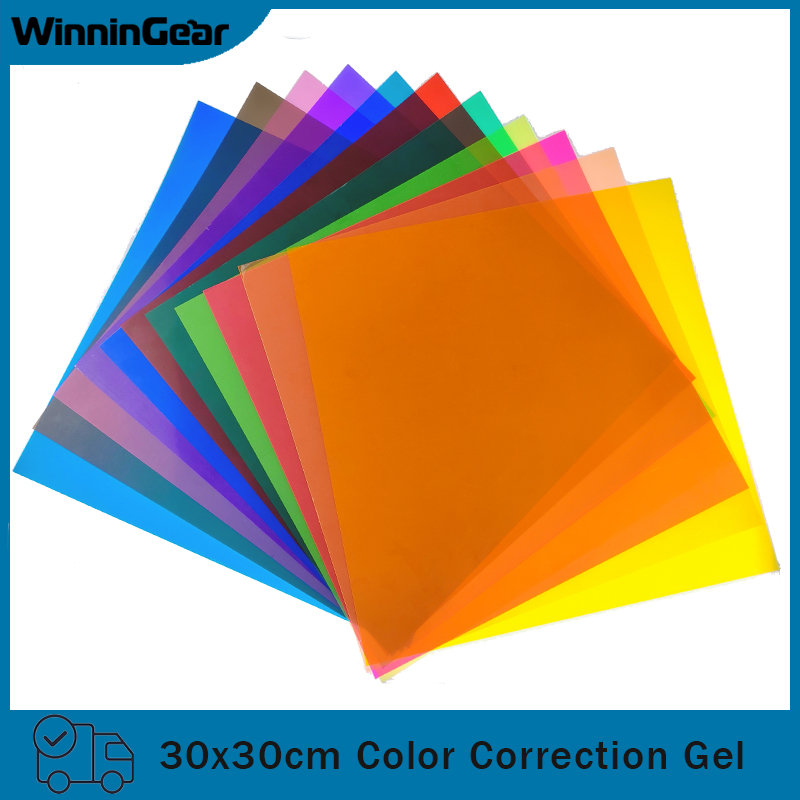 30x30cm 11Pcs PVC Gel Light Fi - đánh giá và giá Photography Umbrella Lighting Kit