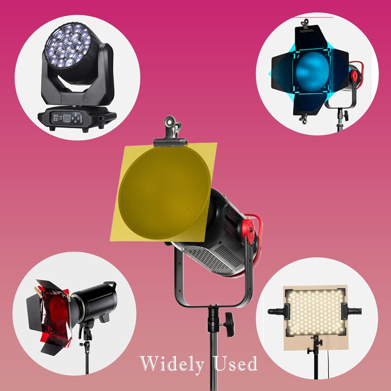 30x30cm 11Pcs PVC Gel Light Fi - đánh giá và giá Photography Umbrella Lighting Kit