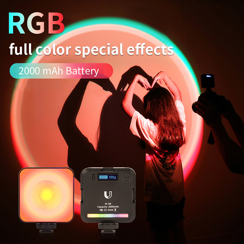 RGB Video Light LED Sunlight R - đánh giá và giá Photography Lighting Design