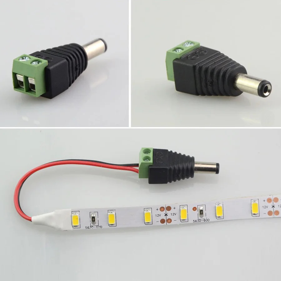 5pairs DC 12V Female And Male  - đánh giá và giá Photography Led Lighting Kit